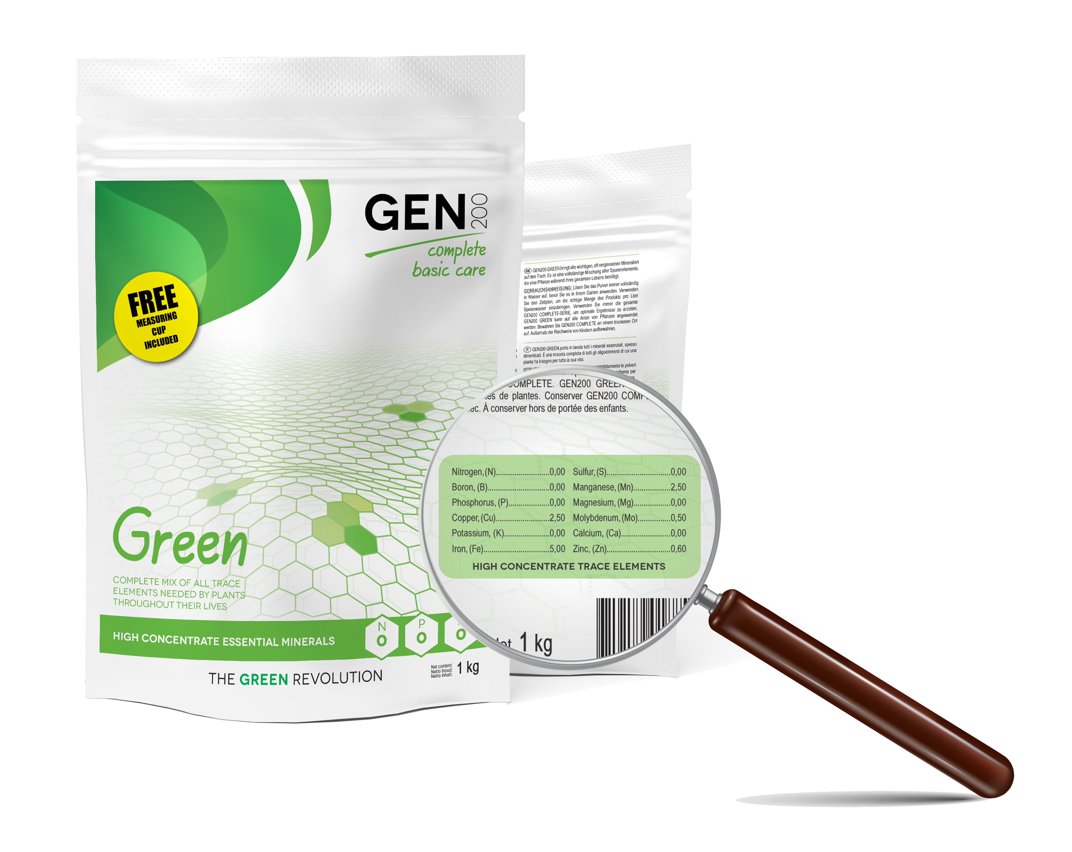 GEN200 Green, 1000 Gramm