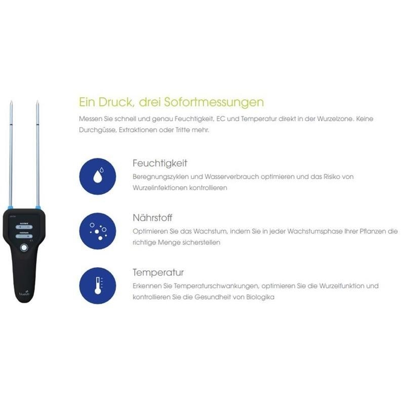 Bluelab Pulse Meter (ec,Temp,Feuchte) Boden SN: #P