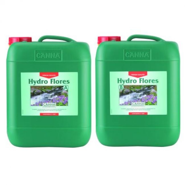 Canna Hydro Flores A u. B, je 10 L Hartes Wasser