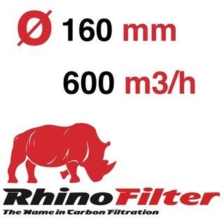 Rhino Pro 650m3/h , 160mm Flansch , ca. 4,9kg