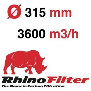 Rhino Pro 3600m3/h , Ø 315mm x 1200mm , ca. 31,2kg