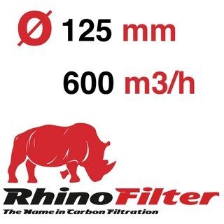 Rhino Pro 600m3/h , 125mm Flansch , ca. 5,3kg