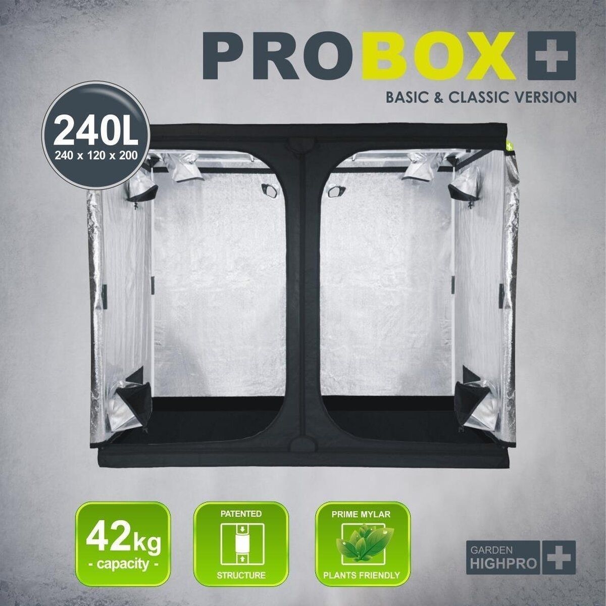 GHP Probox Basic 240L 240x120x200cm