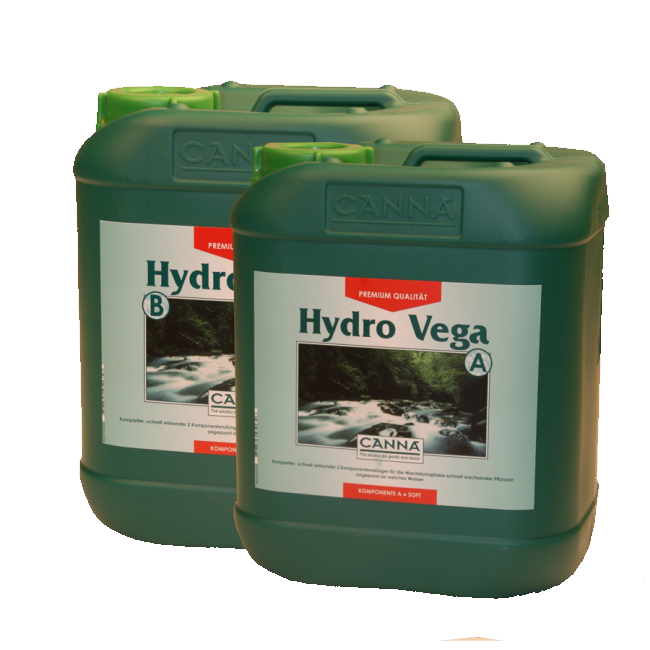 Canna Hydro Vega A u. B, je 10 L Weiches Wasser