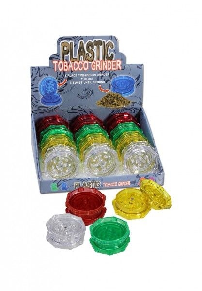 Grinder Plastic Tobacco Grinder 2-teilig