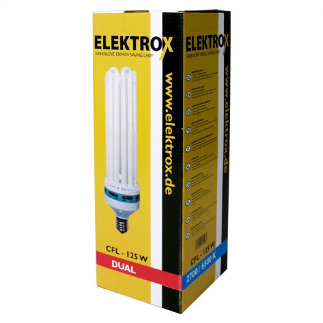 Energiesparlampe Elektrox 125 W dual Blüte/Wuchs