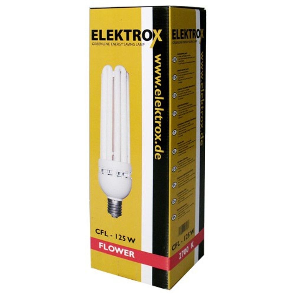 Energiesparlampe Elektrox 125 W 2700 K Blüte