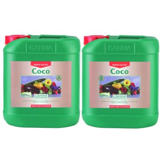 Canna Coco A u. B Dünger, je 5 L