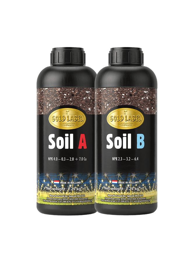 Gold Label Soil A & B 1L