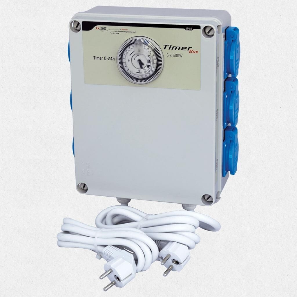 GSE Timer Box II 6 x 600 W, 2x230V