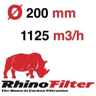 Rhino Pro 1125m3/h , 200mm Flansch , ca. 11kg