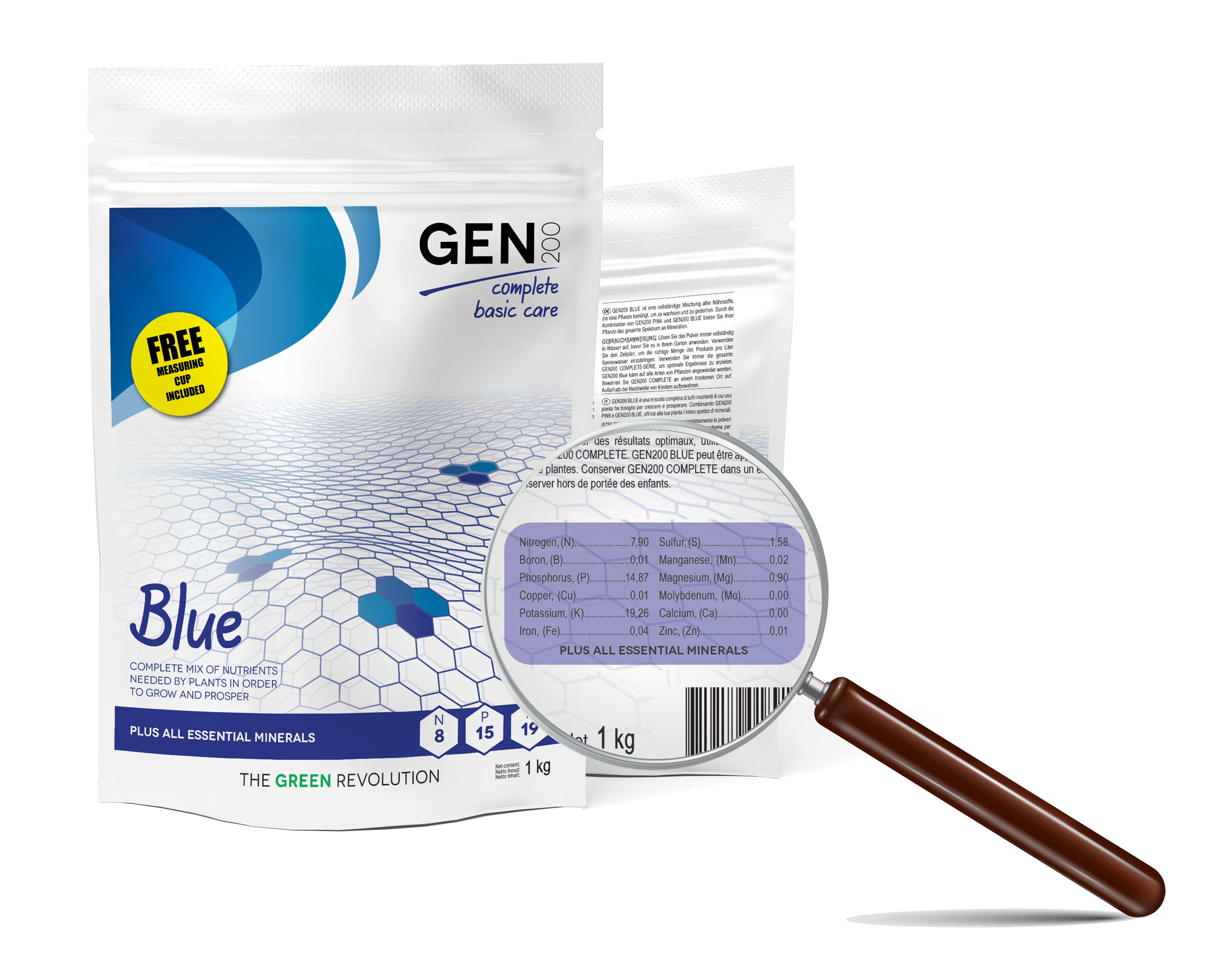 GEN200 Blue, 1000 Gramm