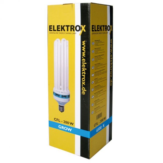 Energiesparlampe Elektrox 200 W 6500 K Wuchs